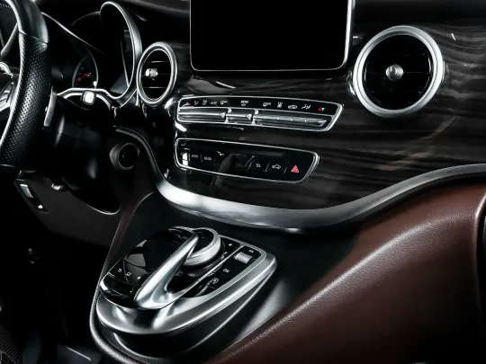 Interior view of a luxury premium car owned by a Boubyan customer.
